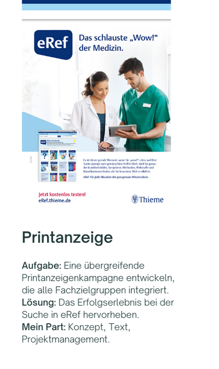 Copywriter Hamburg für Werbeanzeigen Print und Online