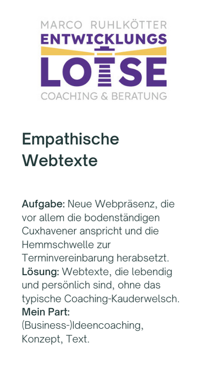 Werbetexter Hamburg für Website-Texte